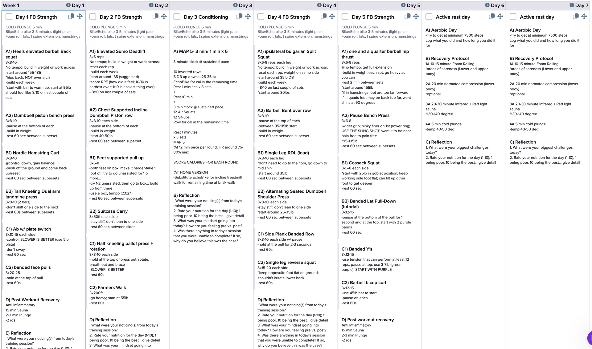 Sample program designed and developed with Prototype Ai Master Coach + Human intuition & insight.
