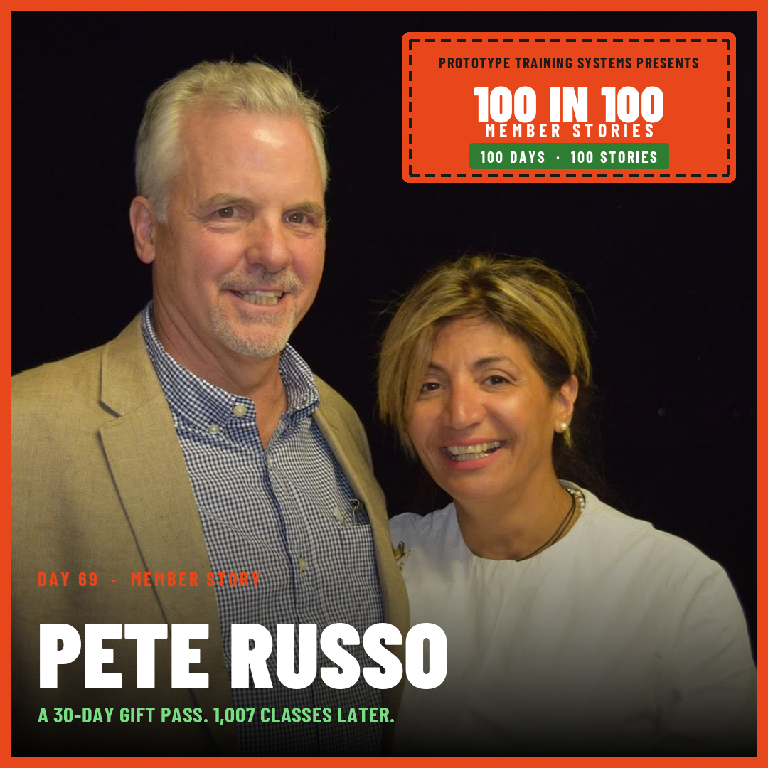 Pete Russo and his wife Afsie, Day 69 story