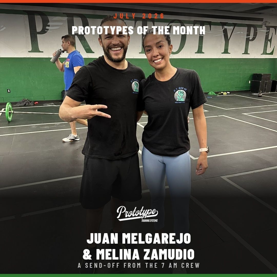 Juan and Melina August 2026 Prototype of the month