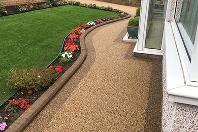 Resin bound pathway in Bristol.