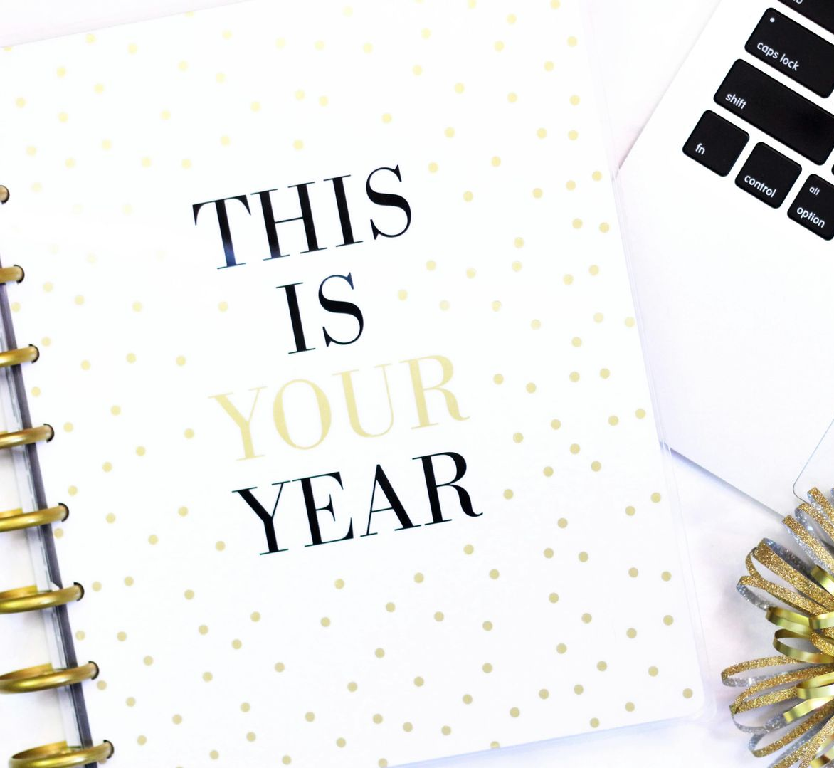 Illustratie met tekst “this is your year”, symbool voor leiderschapstraject en groei