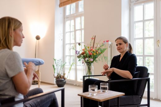 Coaching Session - Jana mit Klient
