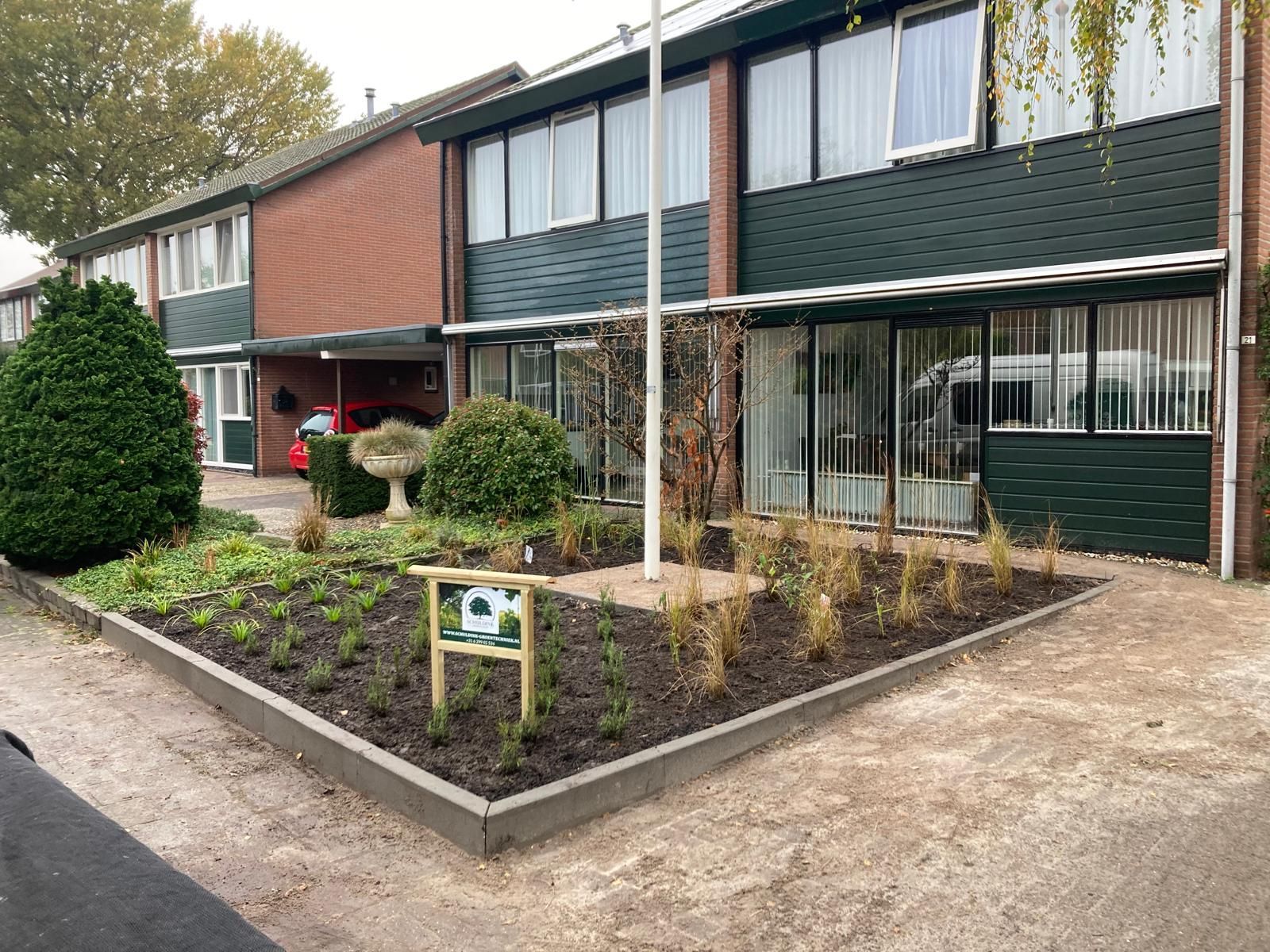 Renovatie voortuin Hardenberg