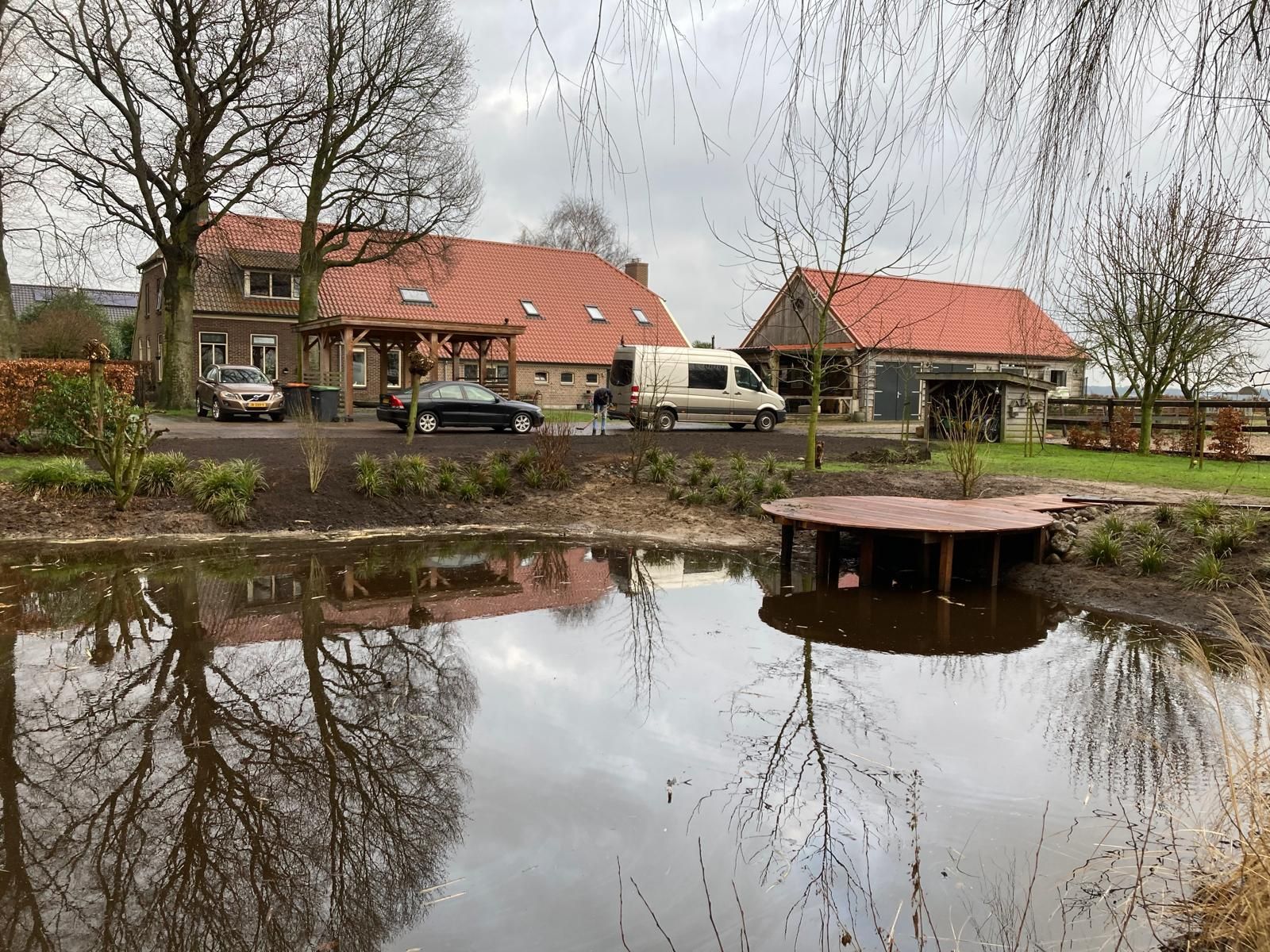 Aanleg voortuin in Balkbrug