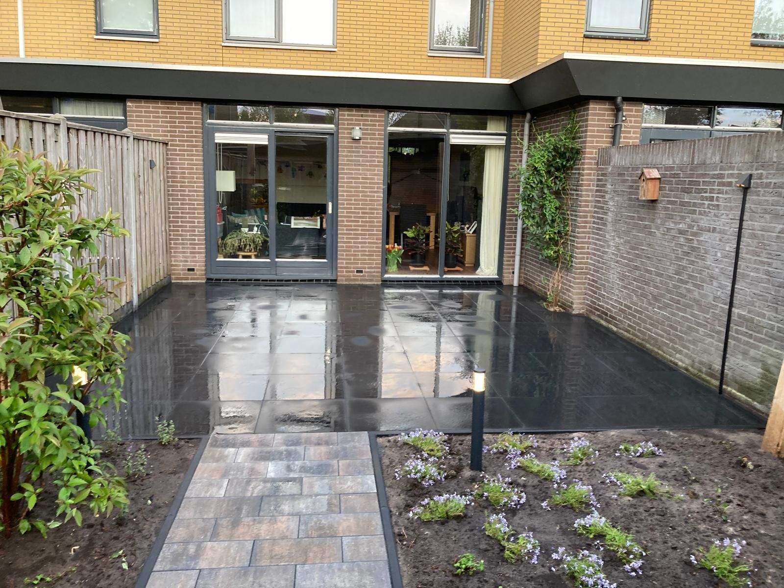 Aanleg tuin in Baalderveld