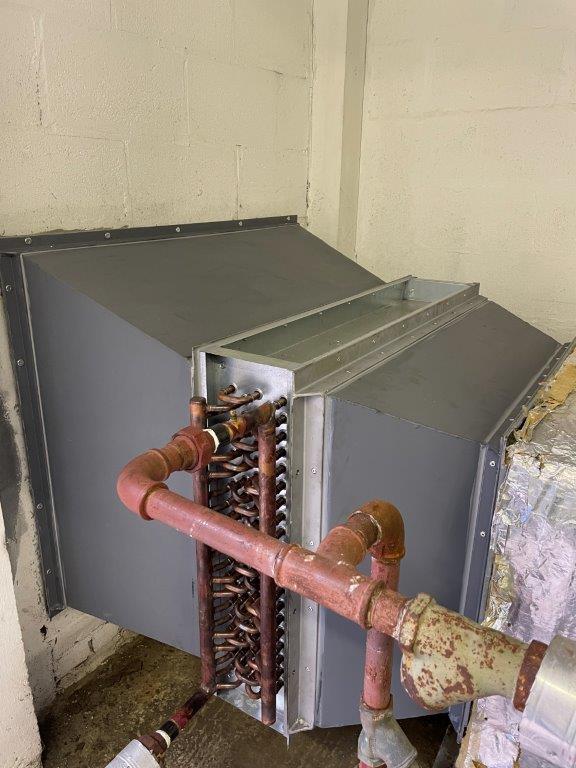 Duct replacement & coil installation