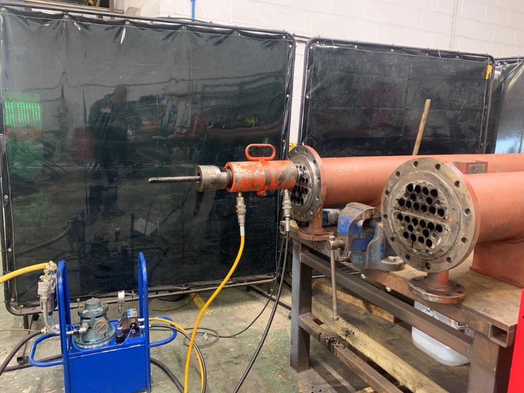 Tube pulling