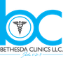 The logo for bethesda clinics llc shows a caduceus symbol