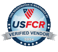 The logo for USFCR is a verified vendor.