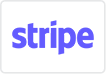 el logotipo de la empresa stripe está en un fondo blanco .