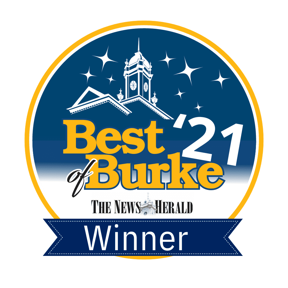 Best of Burke Winner Badge | Top Orthodontist in 2021 | Hickory & Morganton NC