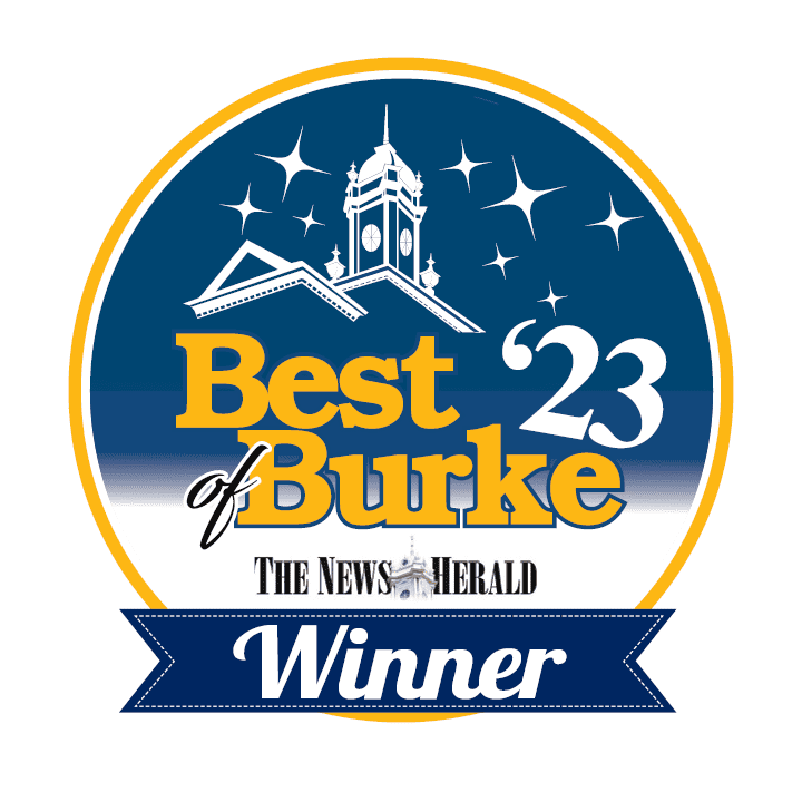 Best of Burke Winner Badge | Top Orthodontist in 2023 | Hickory & Morganton NC