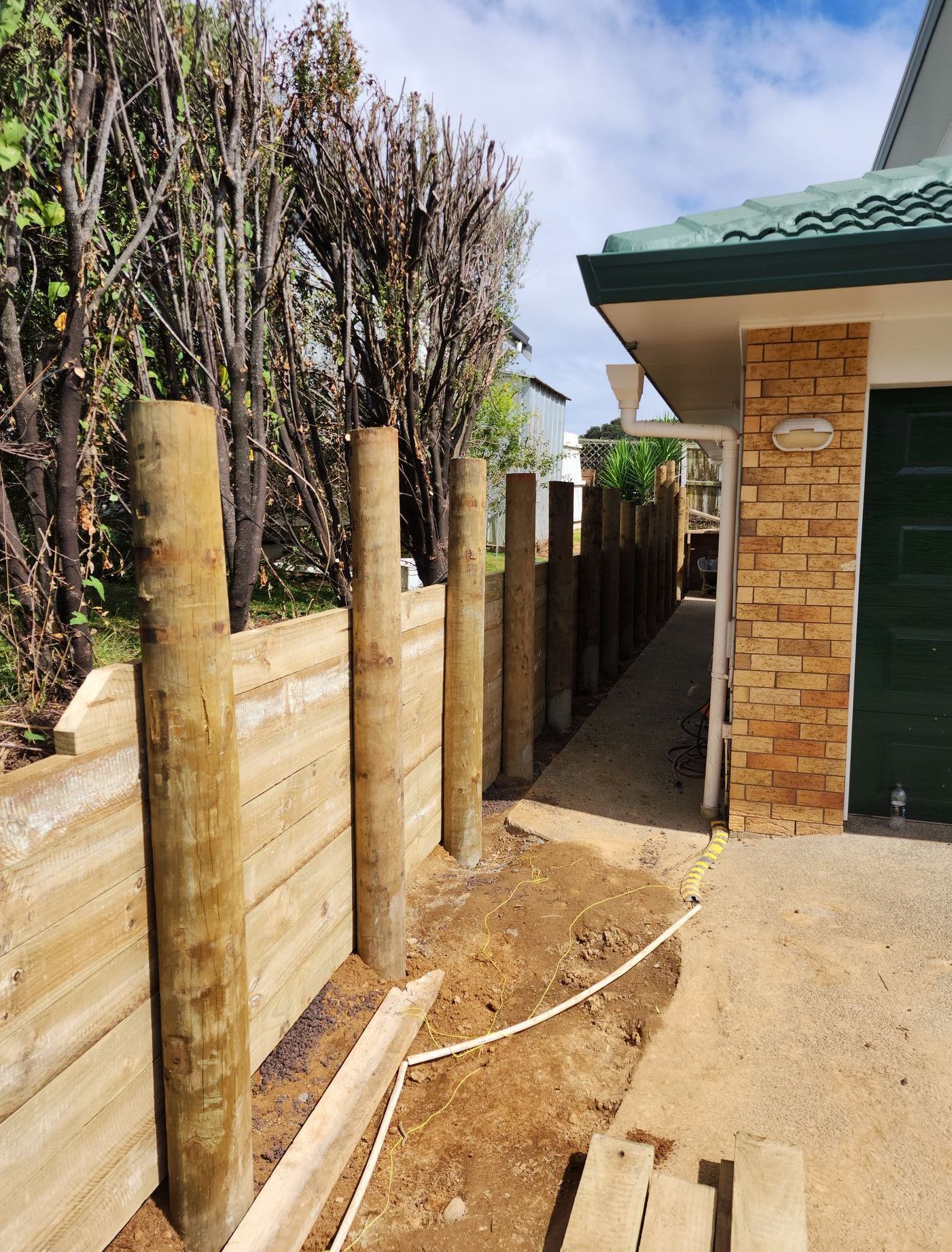 Timber Retaining Walls