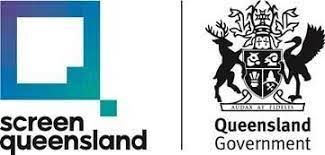 Screen Queensland and Queensland Government logos side by side