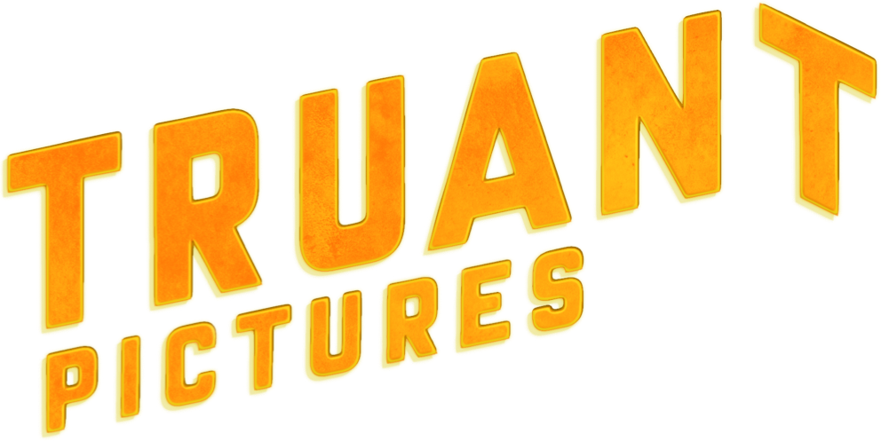 Orange “TRUANT PICTURES” logo on a white background