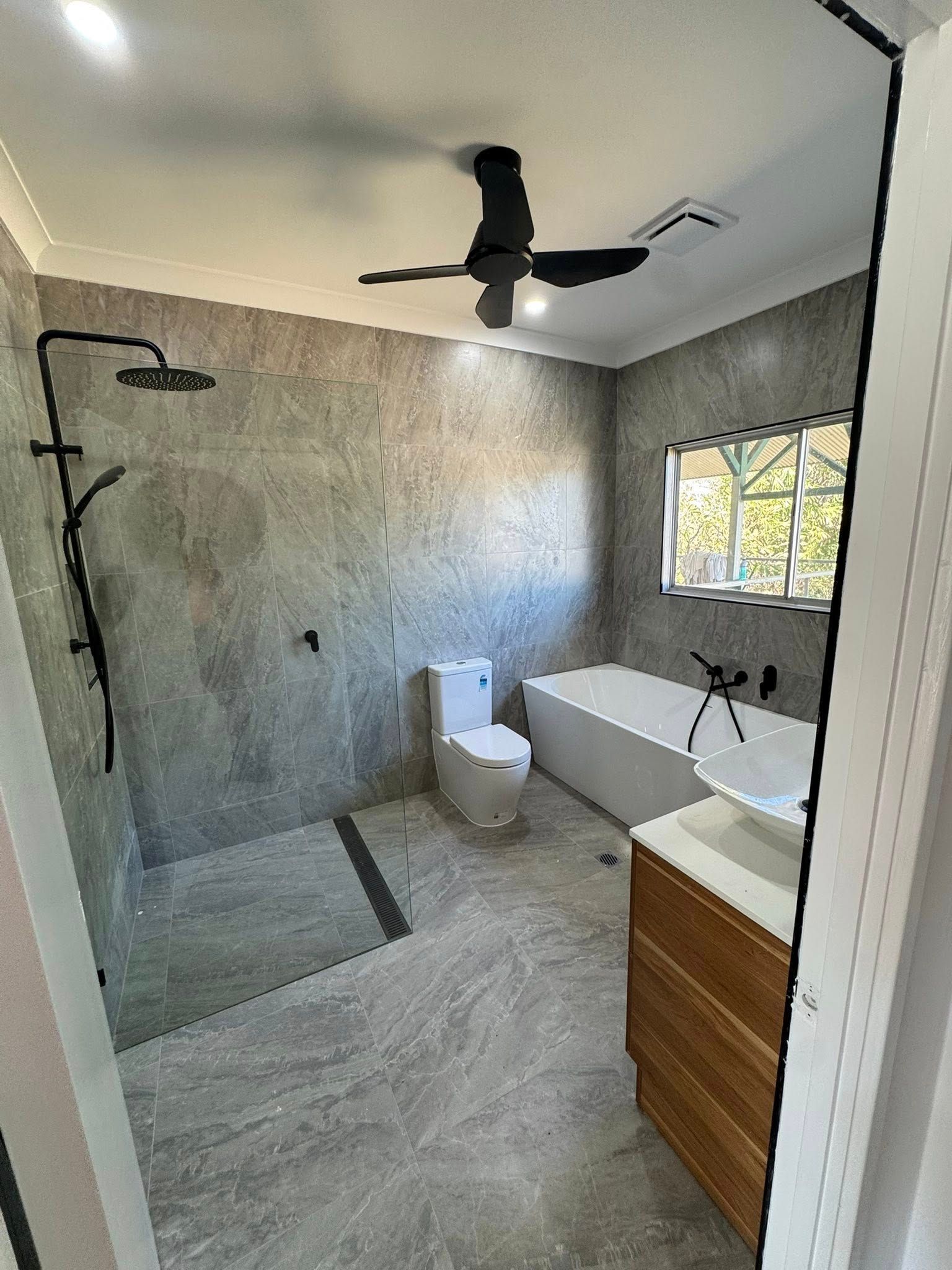 Bathroom Undergoing Renovation — Northern Plumbing Maintenance & Repairs in Leanyer, NT
