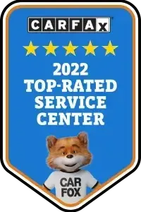 CarFax Top Rated Service Center Logo | Gayton Automotive Service