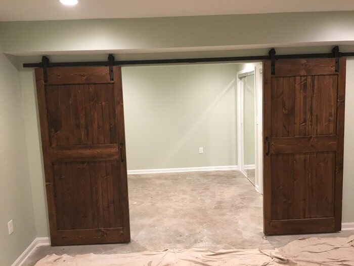 Sliding Wooden Door — Millersville, MD — Chesapeake Construction, Inc.
