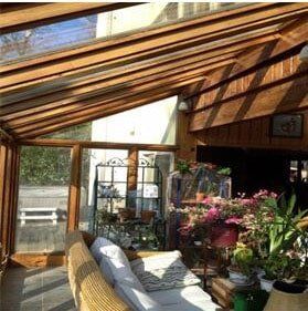 A Picture Of A Plants Inside The Sunroom — Millersville, MD — Chesapeake Construction, Inc.