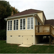 A Picture Of A House With Four Windows — Millersville, MD — Chesapeake Construction, Inc.