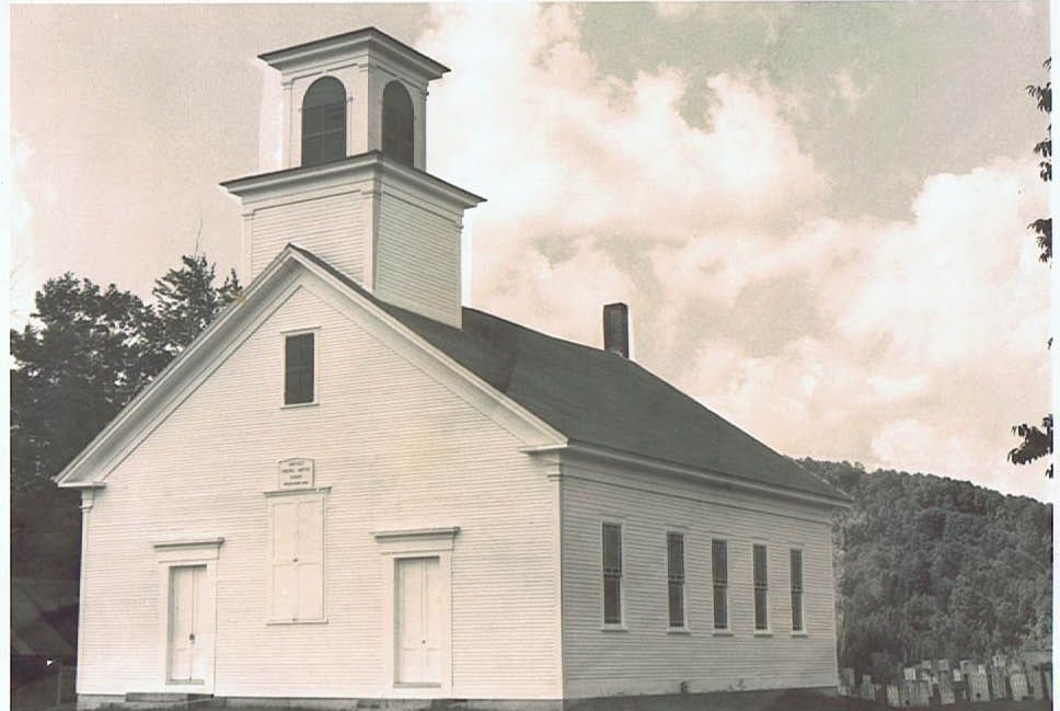 Freewill Baptist Church in Sheffield Vermont