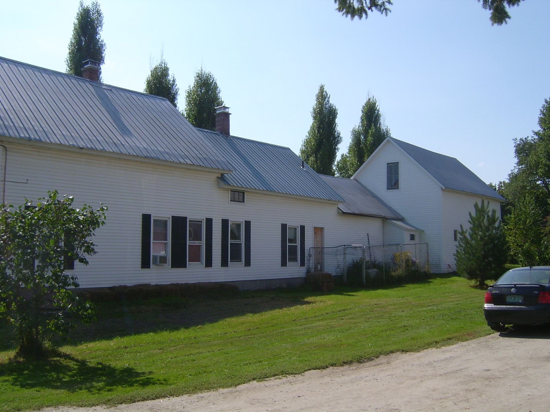 Side view of the Frost Home.