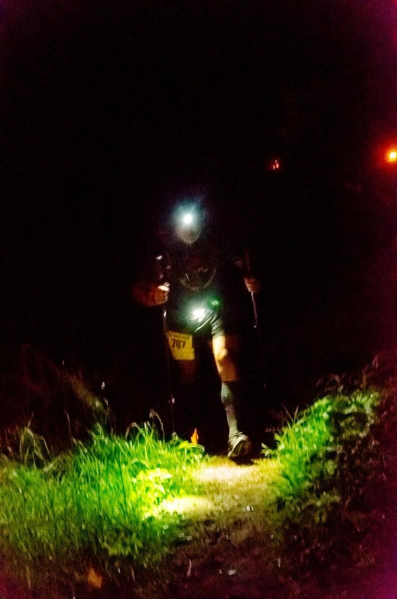 MO 100 running at night.