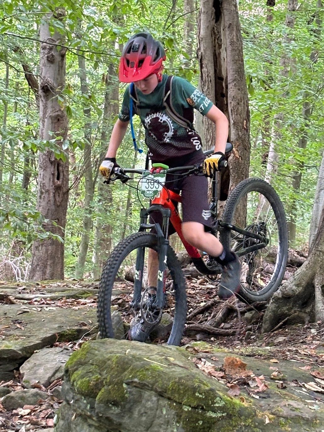 Youth racer.