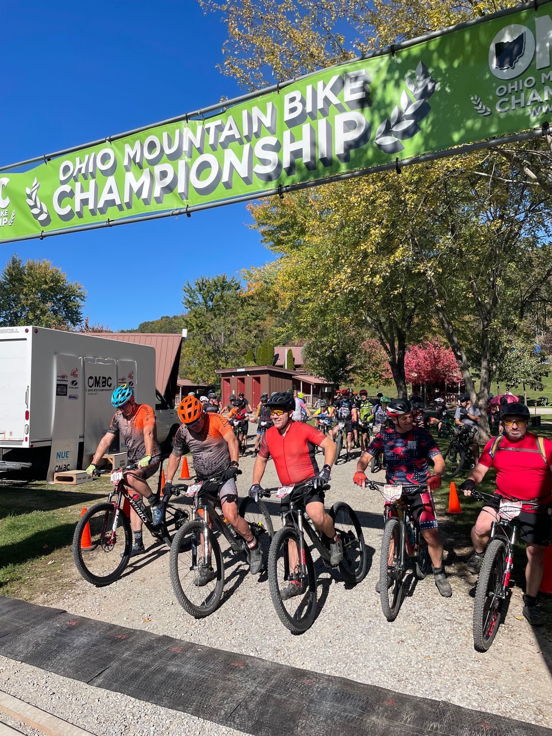 Racers at OMBC