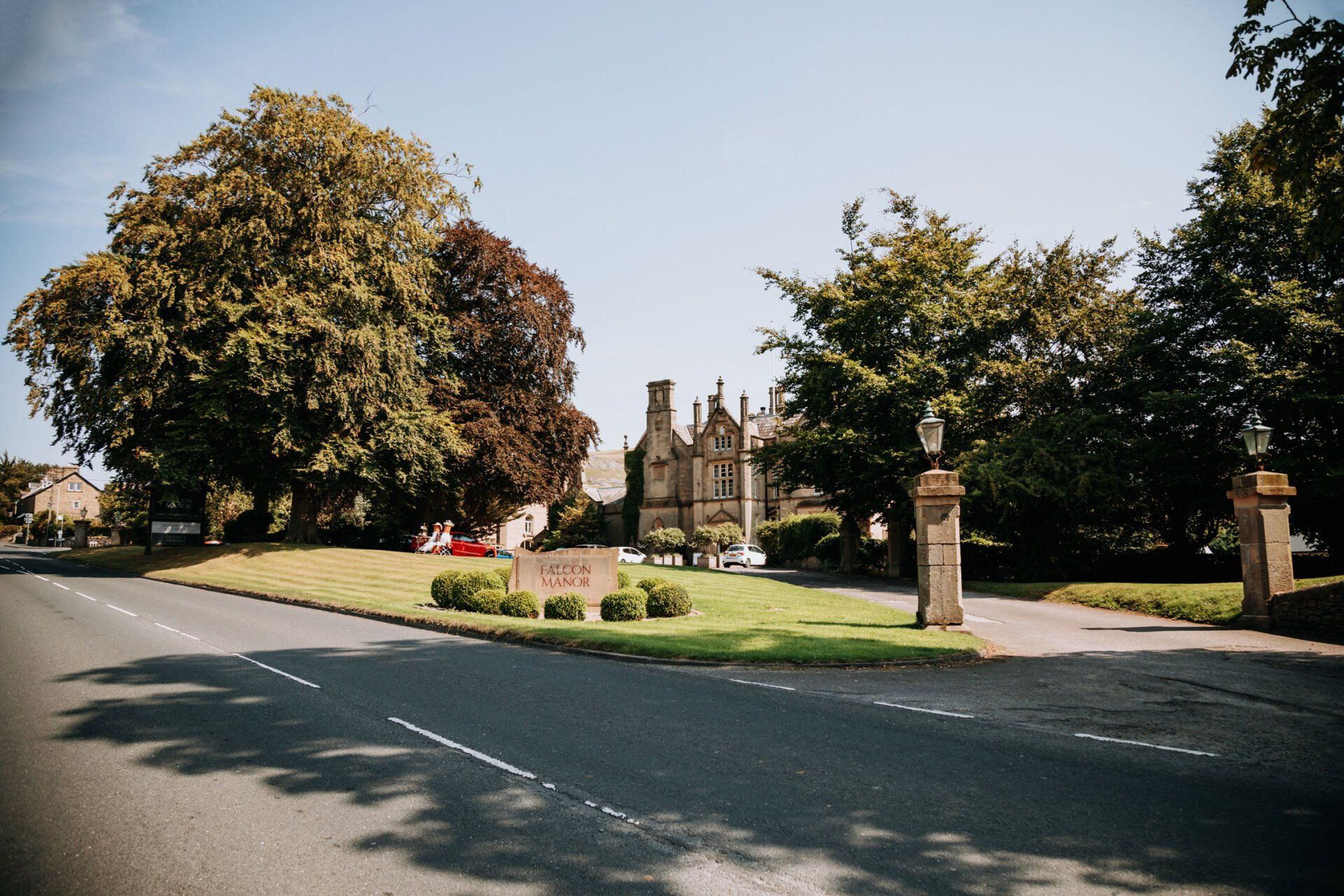 Falcon manor settle yorkshire wedding photographer