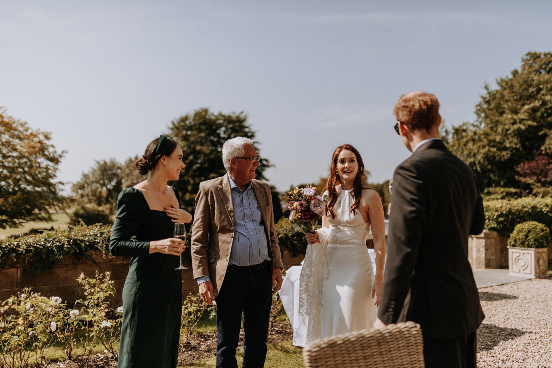 Falcon manor settle yorkshire wedding photographer