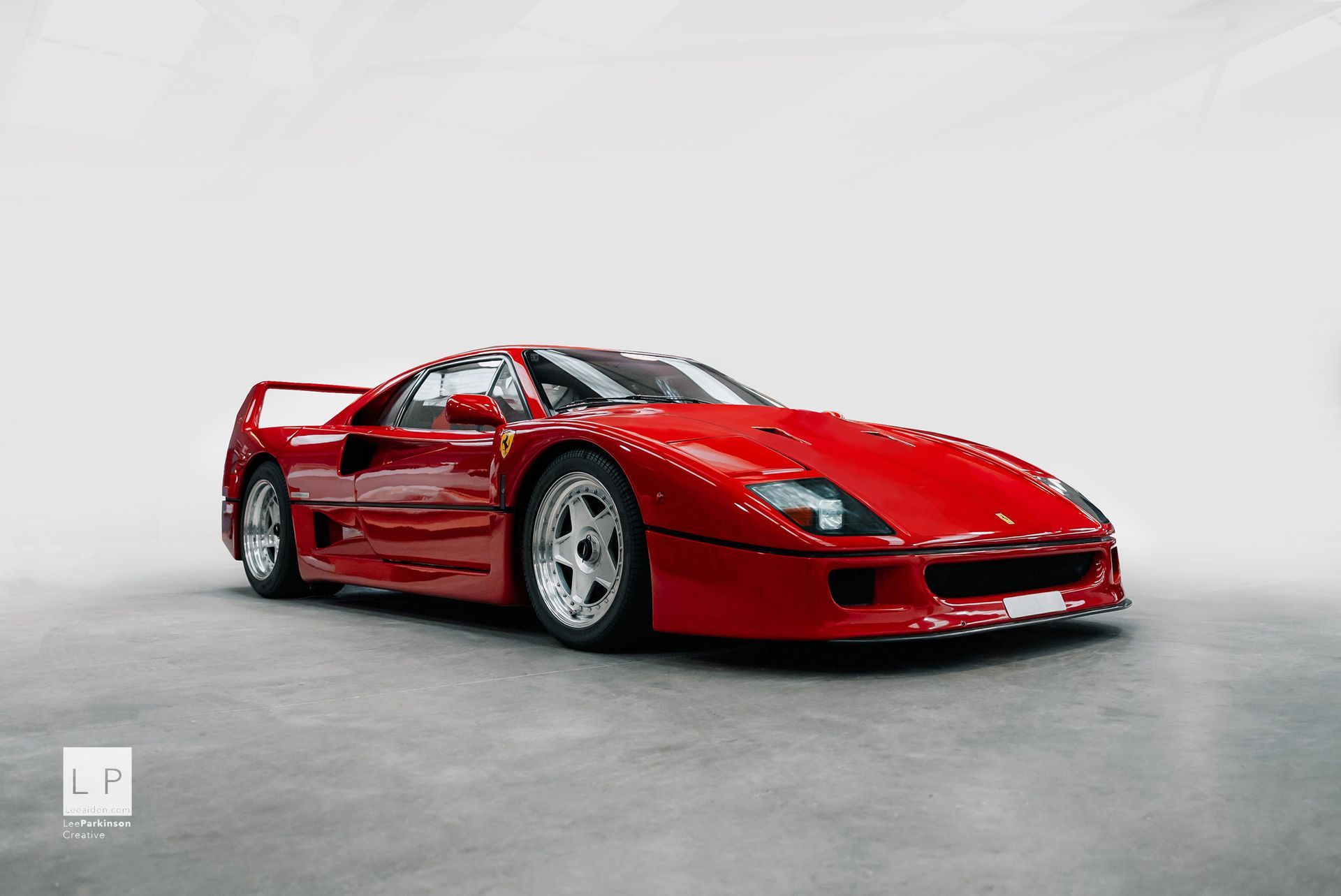 Ferrari F40 automotive photography