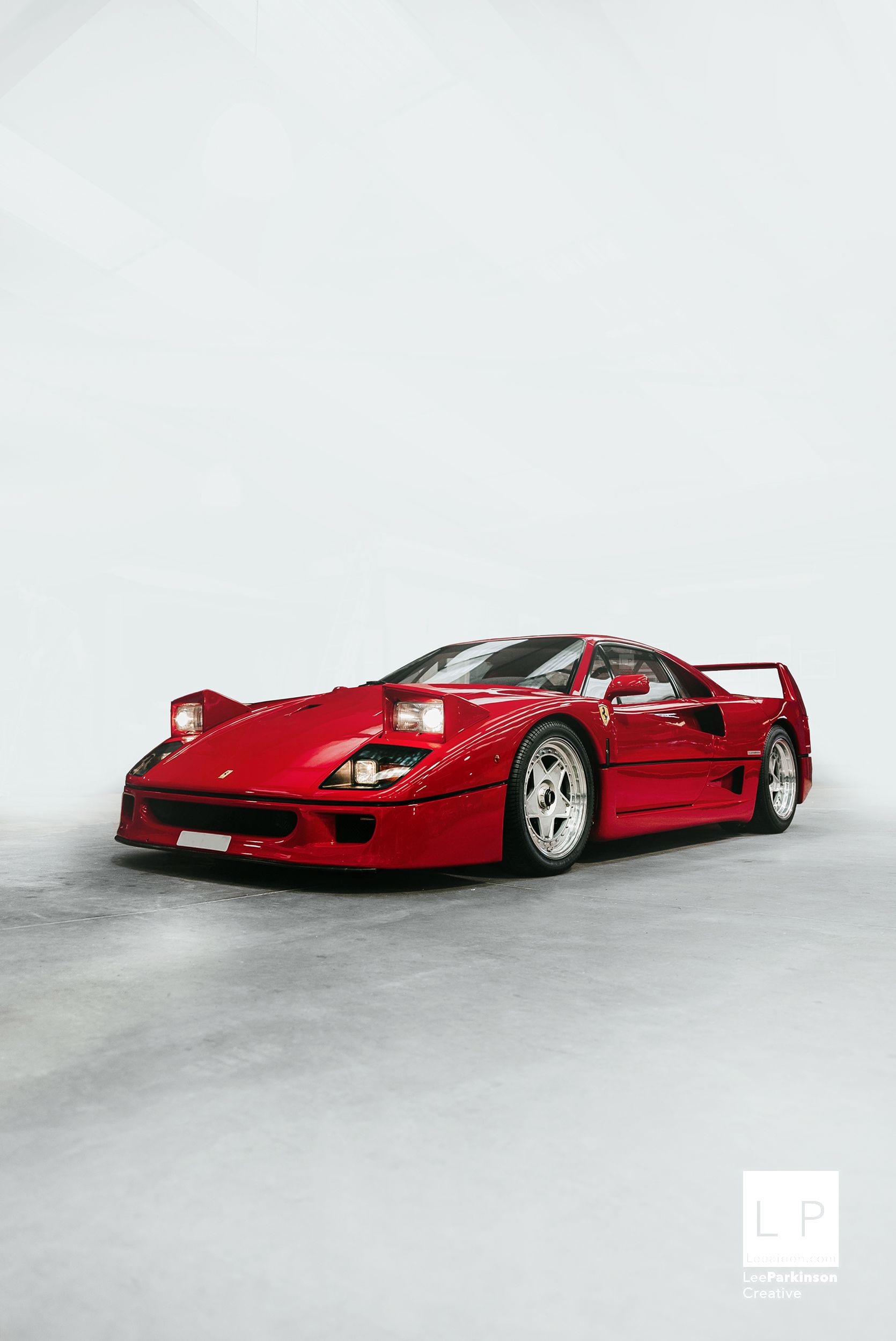 Ferrari F40 Automotive Photographer in UK Worldwide