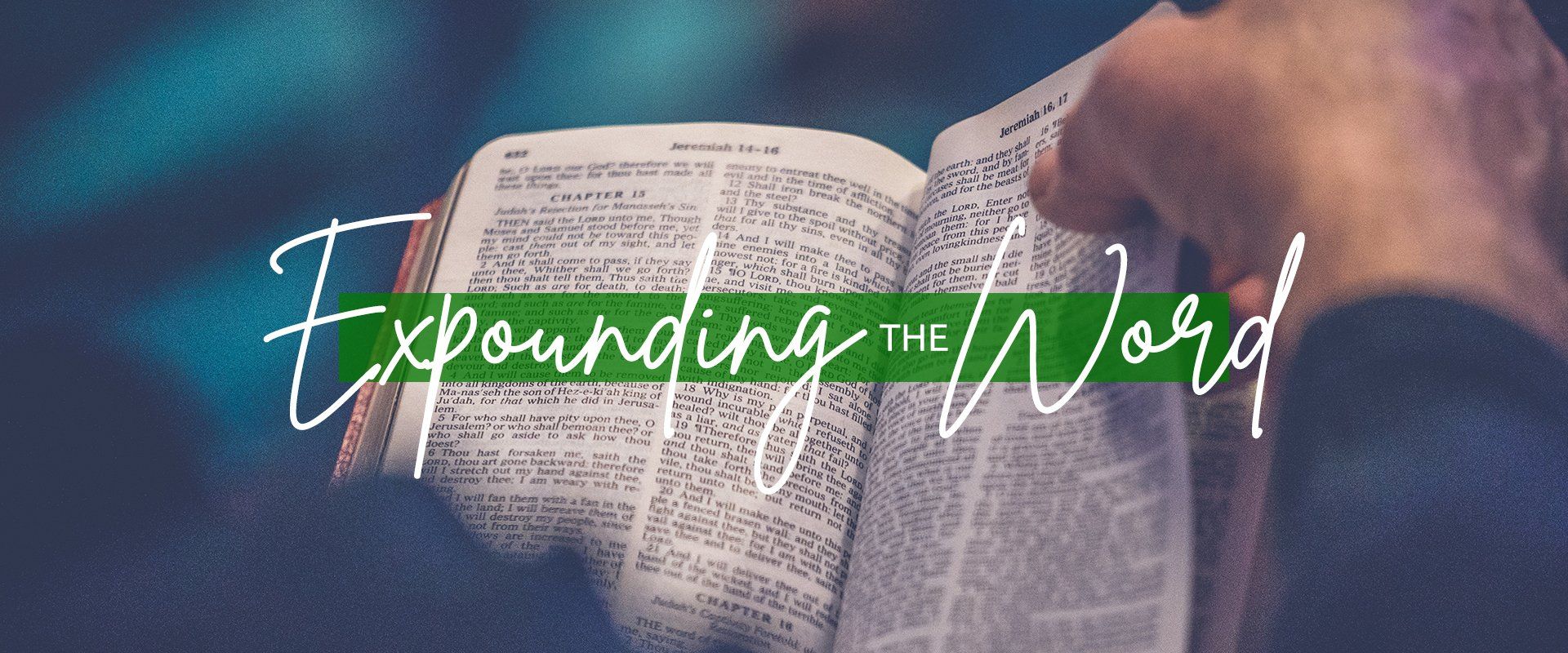 Expounding the Word