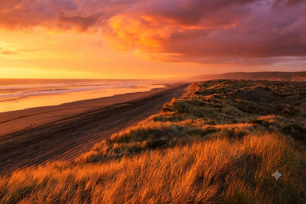 Pacific Infrastructure Corridor — West Coast coastline
