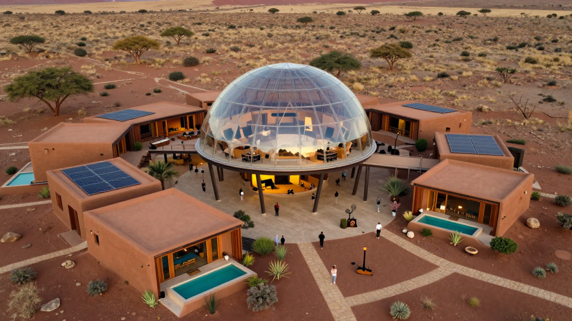 Ti Oms Studios — solar-powered campus