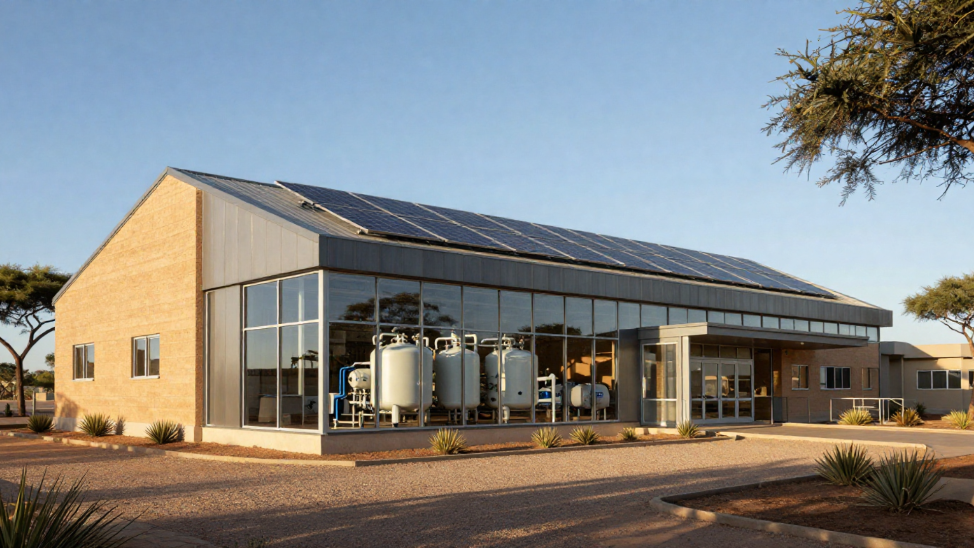 Windhoek Energy Corridor — solar thermal plant
