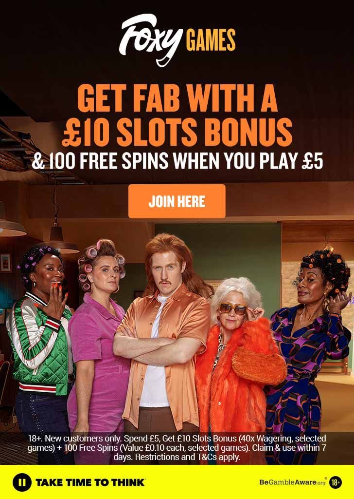foxy casino sign up offer by go gambling