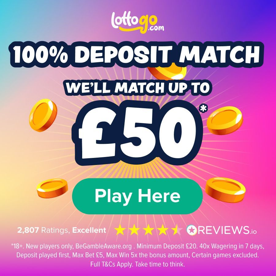 Lottogo Offer from Go Gambling