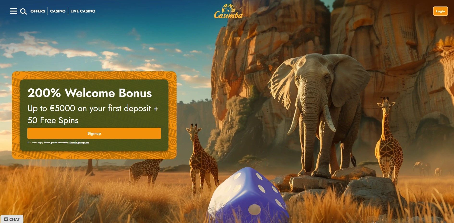 casimba online casino Offer from Go Gambling