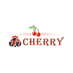 777 Cherry logo with red cherries and green leaves above stylized red-and-black text