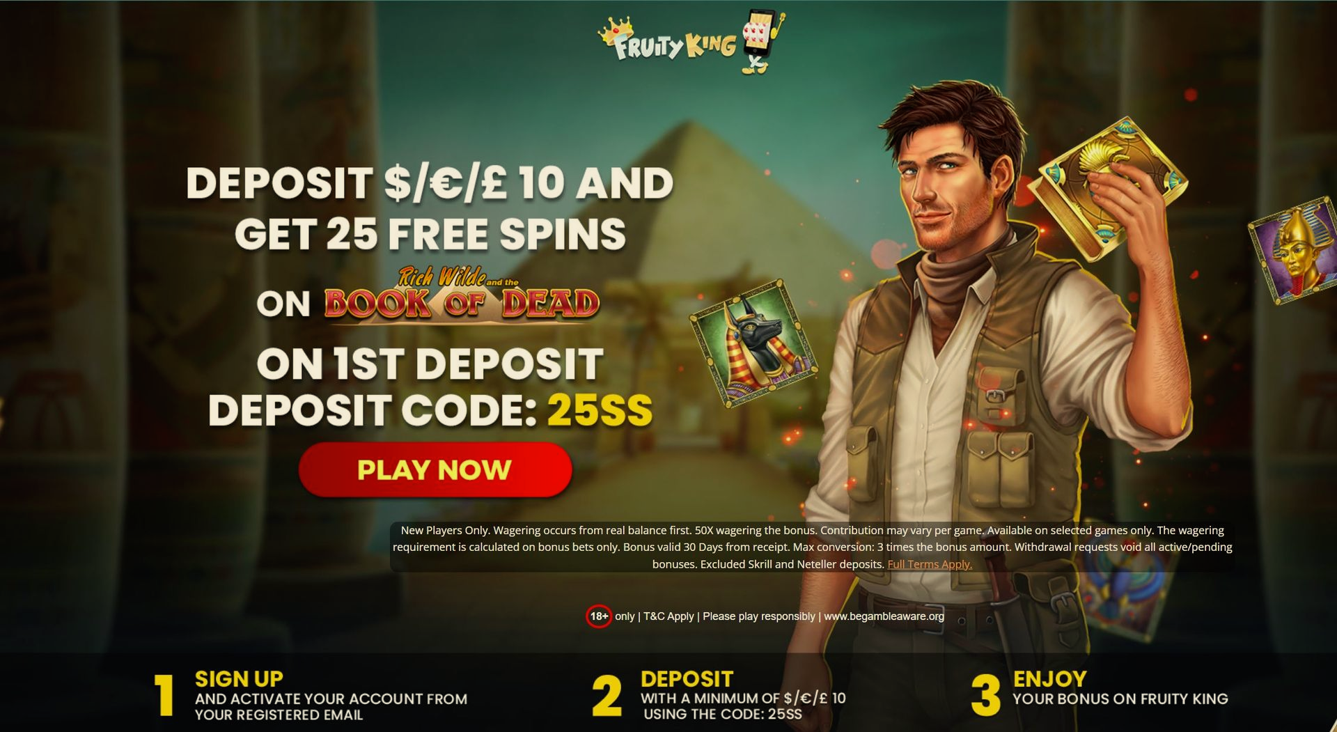 fruity king online casino Offer from Go Gambling