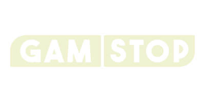 Faint pale yellow block text reading “GAM STOD” on a white background