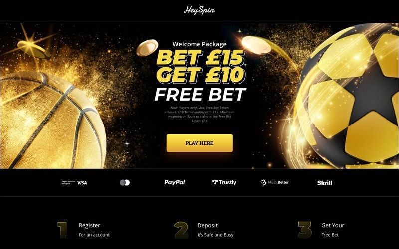 hey spin casino offer