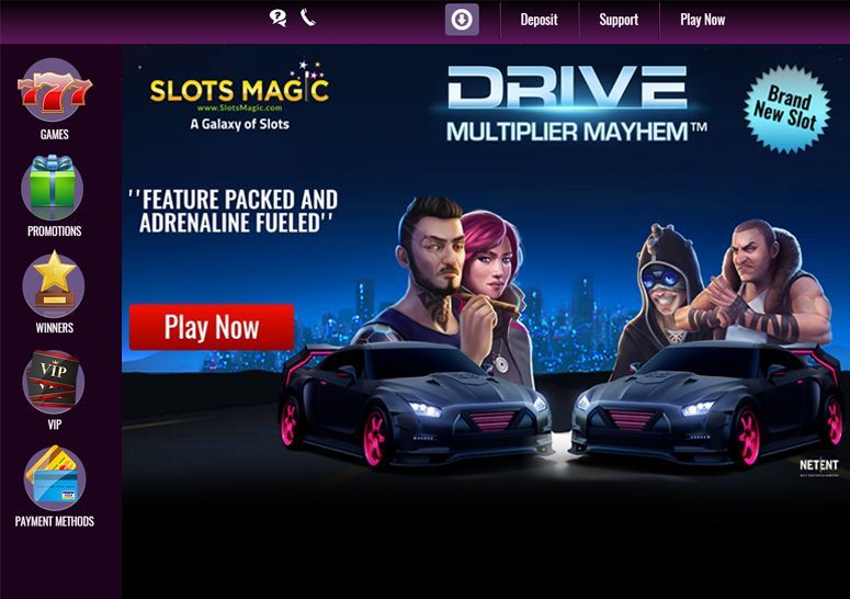 Slots Mag ad for