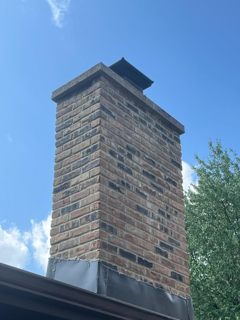 Brick chimney repair in New Buffalo, MI