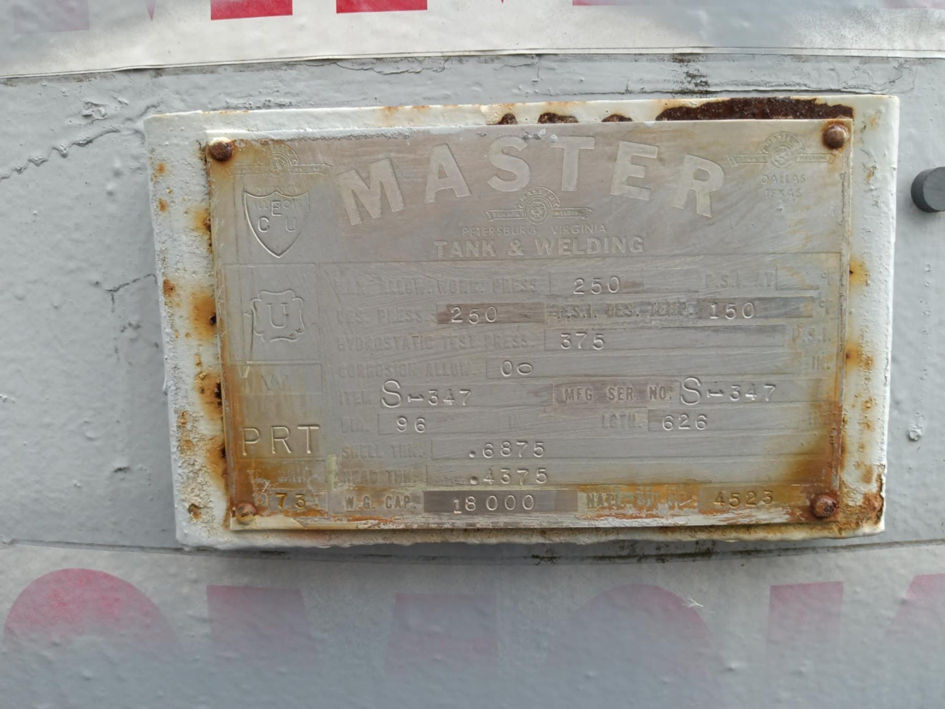 Metal plate with 