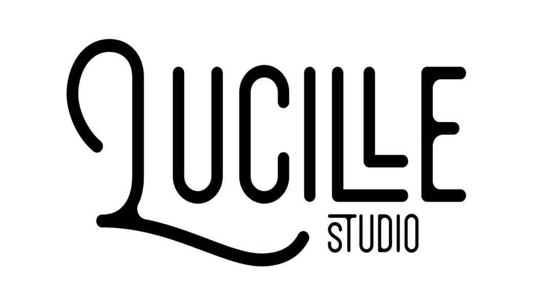 A black and white logo for quiile studio on a white background.