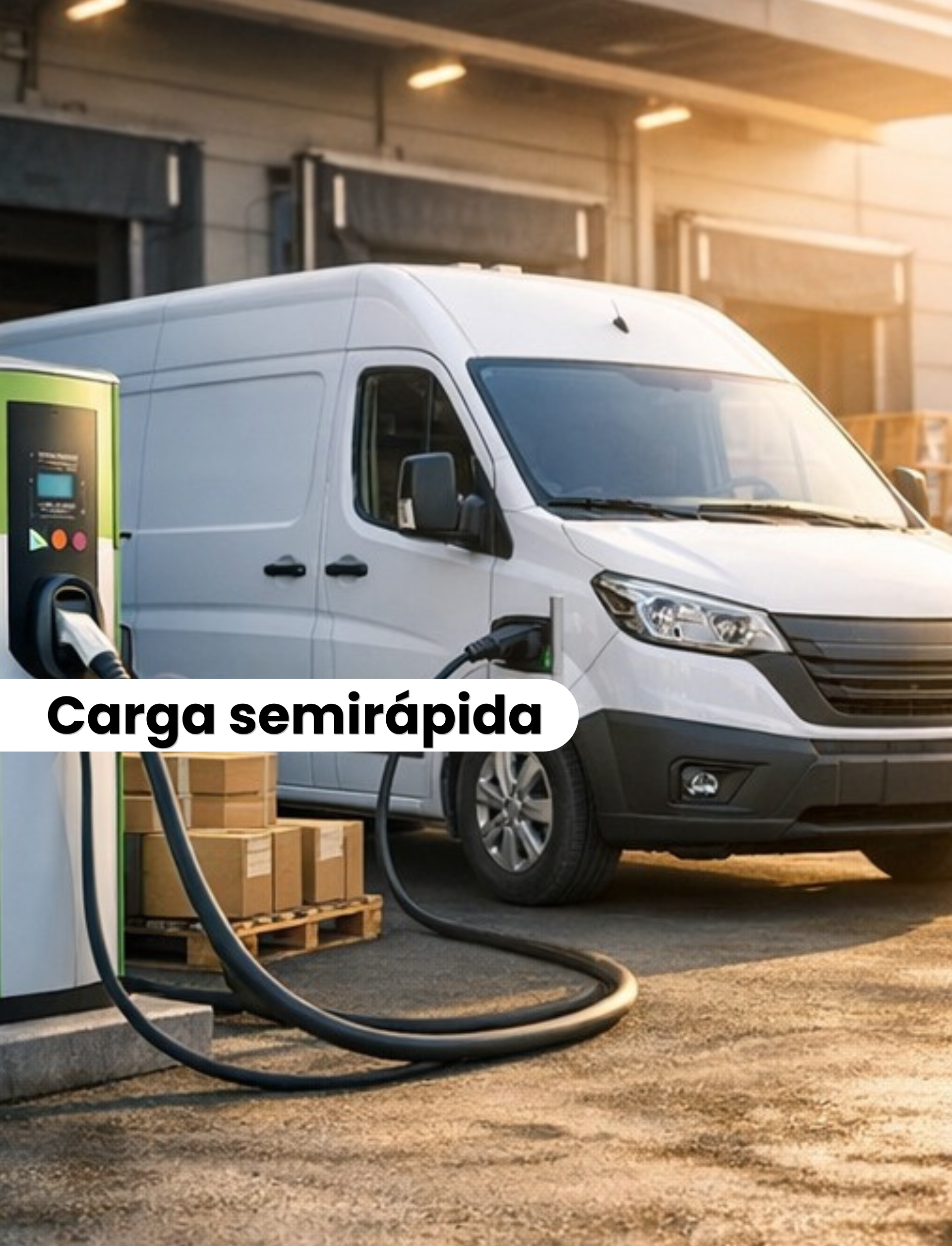 Carga semirápida para VE en Colombia