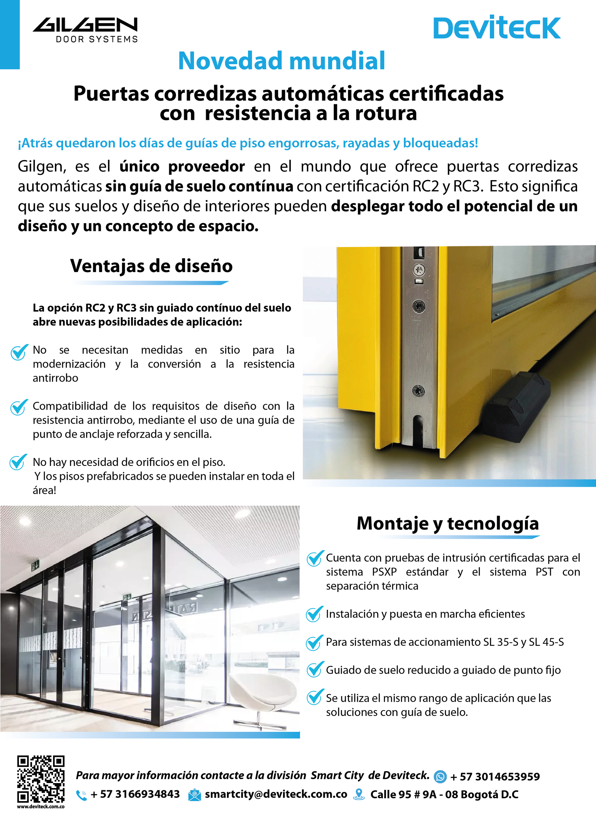 Un volante para una puerta corrediza de vidrio con una imagen de una puerta corrediza de vidrio.